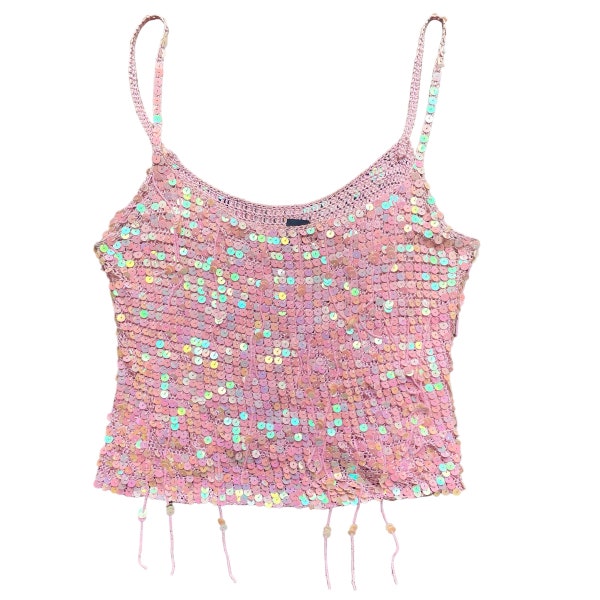 Sequin Crop Top Etsy