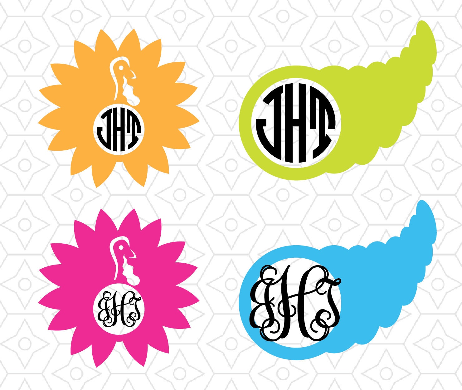 Download Cornicopia Monogram Svg - Layered SVG Cut File - Best Free ...