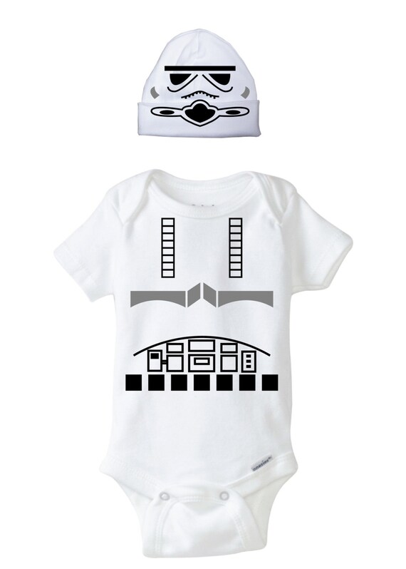 stormtrooper baby onesie