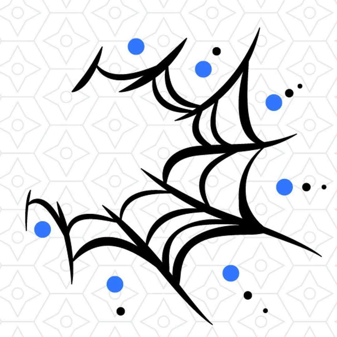 Spider Eyes With Dots Decal Design SVG DXF EPS Vector Files Etsy
