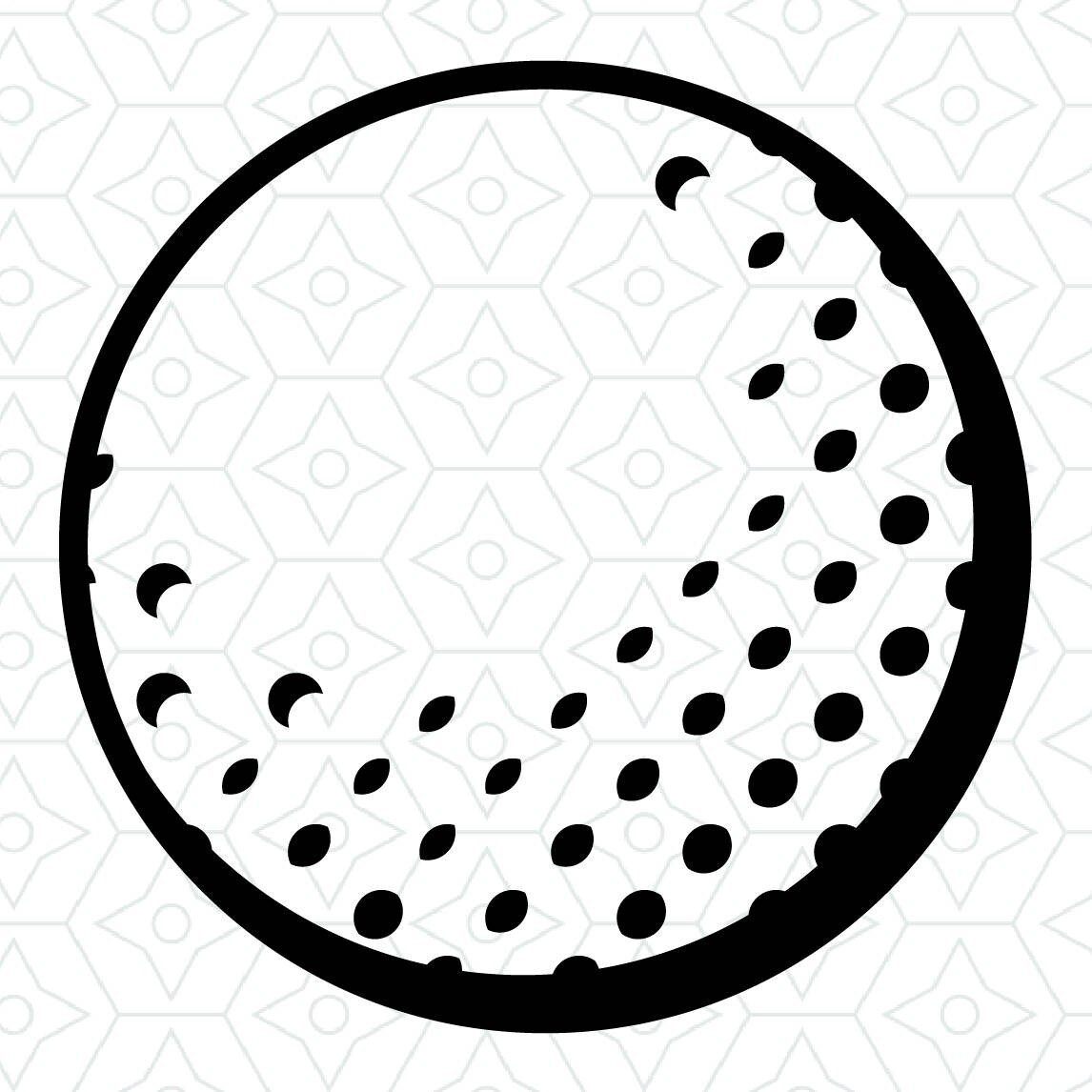Golf Ball Decal Design SVG DXF EPS Vector Files for Use Etsy