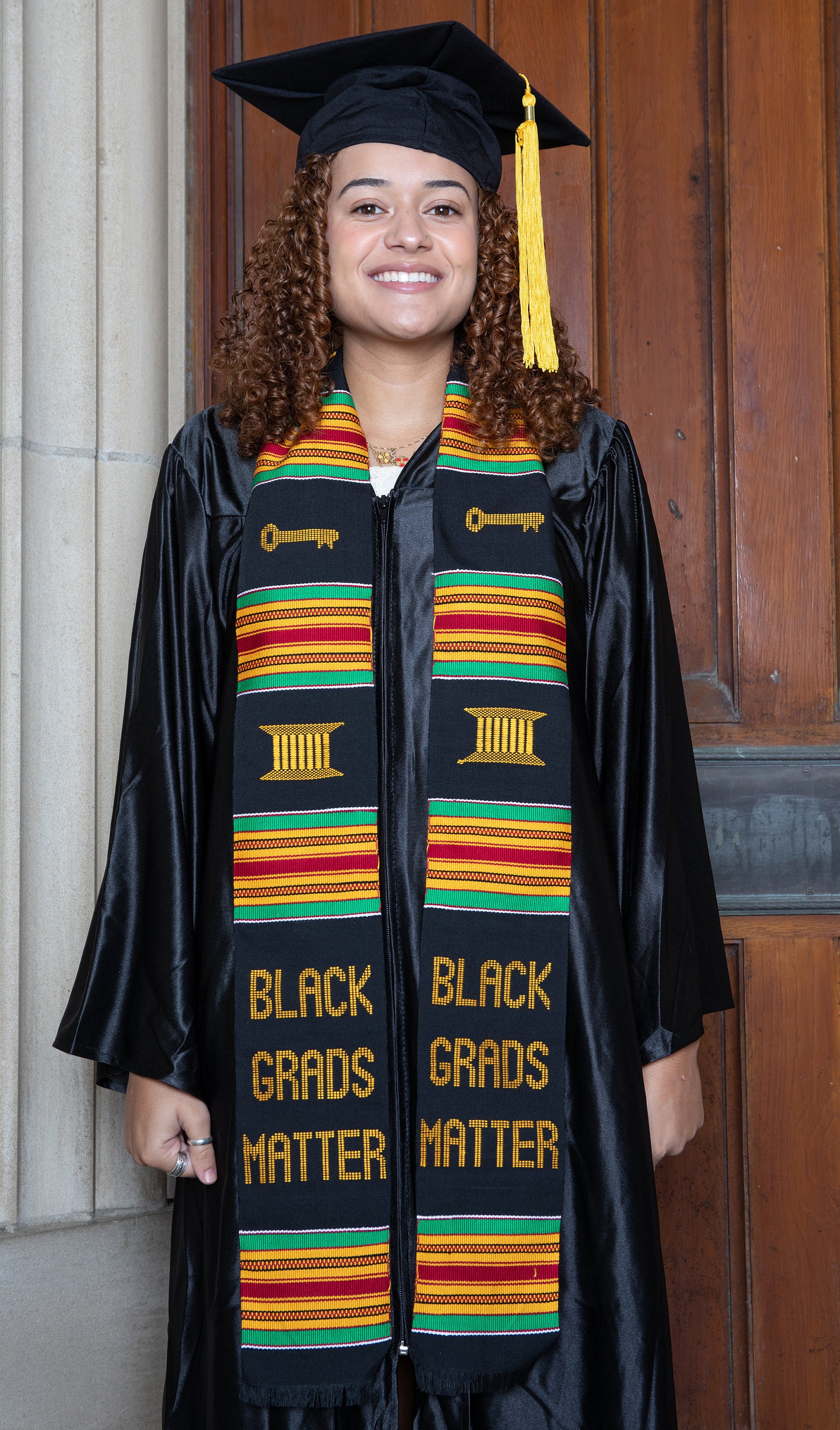 Black Grads Matter Handwoven African Kente Cloth Stole - Etsy