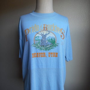 Vintage 80s Pride of the Rockies Beaver Utah Worn Thin Light - Etsy