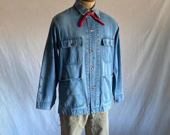 Vintage 60s Big Mac Jc Penny Union Made 100% Cotton Chore Denim