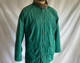 Vintage 80s LL Bean Made in USA Parka Coat Gore-tex Maine Wardens