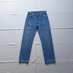 vintage levis 501 made in usa blue jeans 29 x 29