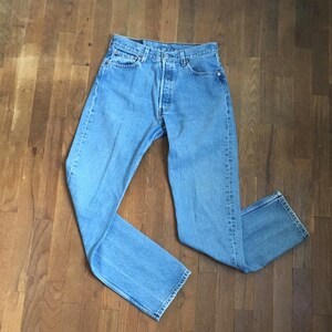 Vintage Levis 501 Blue Jeans Made in Guatemala 29 X 31 - Etsy