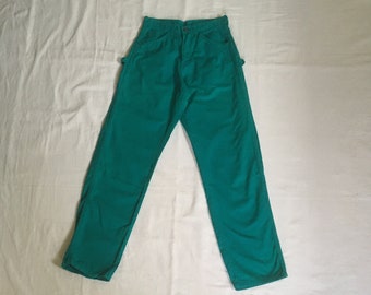 Vintage 80s Gap Dyed Green Painter Pants Made in Usa 28 X 31 Vintage 80s Gap Dyed Green Painter Pants Made in Usa 28 X 31
