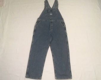 Vintage 80s Carhartt White Painter Bib Overalls Made in Usa