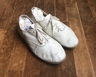white capezio shoes 80s