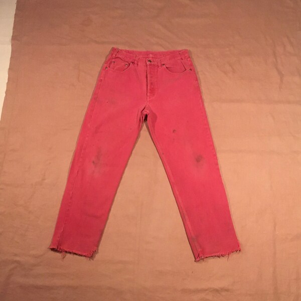 Pink Jeans Etsy