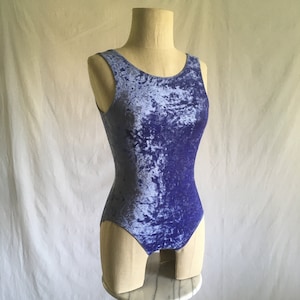 vintage 90s elite sportswear purple crushed velvet leotard xs made in usa 1990s ballet dance activewear bodysuit