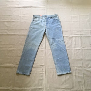 vintage 90s nos deadstock levis 501 blue jeans vorgeschrumpft mit 1993 blinker tags ungetragen made in usa 36 x 31