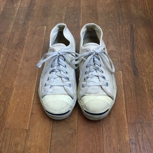 Vintage Jack Purcell Converse White Canvas Sneakers Made in Usa - Etsy