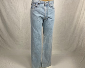 Vintage 90s Levis 501 Button Fly Denim Jeans 32 X 31 #0446 - Etsy