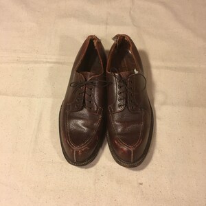 Vintage 40s English Brogue Mens Dark Brown Leather Oxford - Etsy
