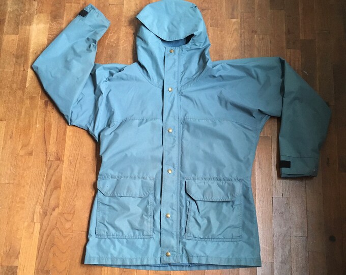 90'S REI Men's XXL Vintage Down Parka unclear turquoise blue Vintage Second Hand main image 1
