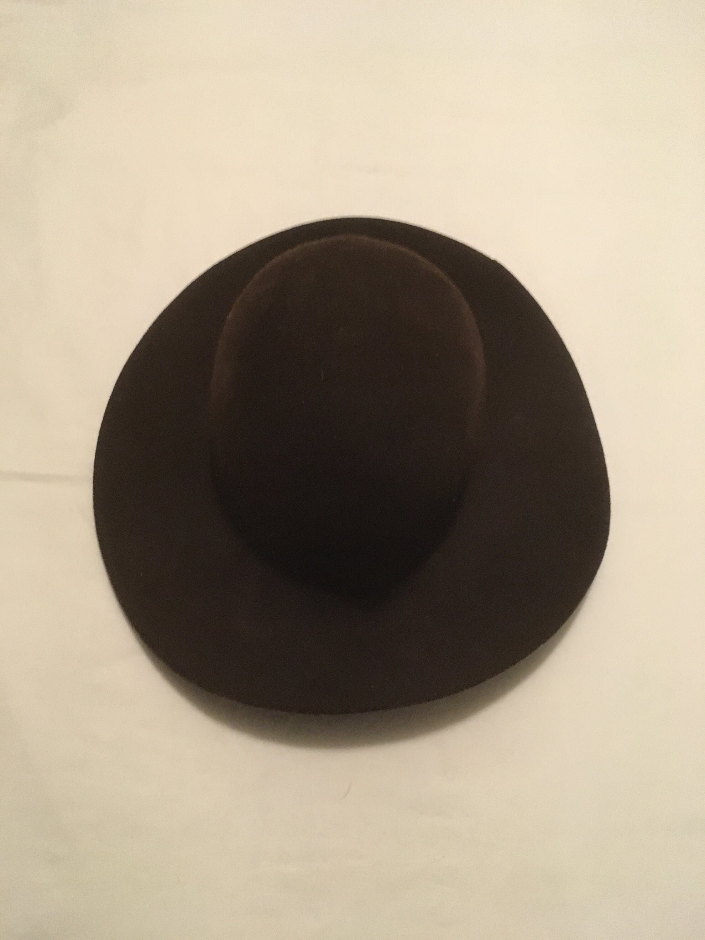Vintage Evelyn‎ Varon Doeskin Felt Brown Wool Flat A Symmetrical Feather Hat Vintage feather hat by designer Evelyn Varon. | eBay main image 2