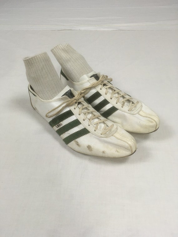 vintage 70s adidas quebec sneakers track spike ma… - image 1