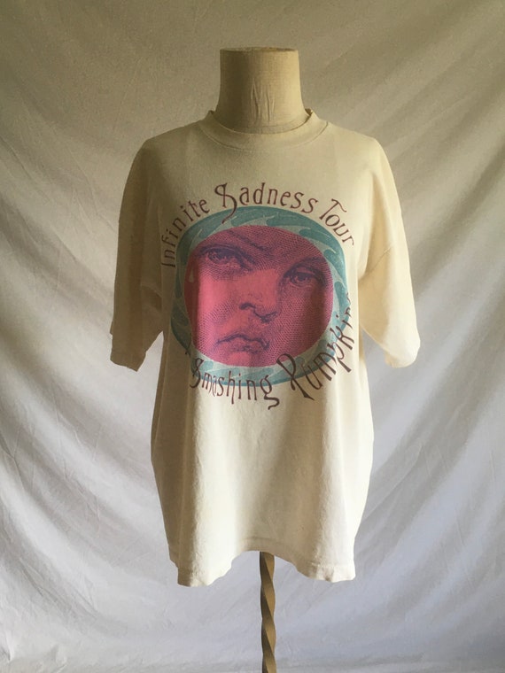 Vintage 90s Smashing Pumpkins T Shirt Infinite Sadness Tour