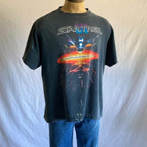 vintage 90s star trek VI t shirt undiscovered country 1991 paramount pictures nicholas meyer XL usa ss kirk mccoy klingon science fiction