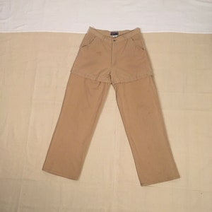 Vintage Patagonia Chouinard Canvas Stand Up Double Knee Pants 33 Climbing  1980s