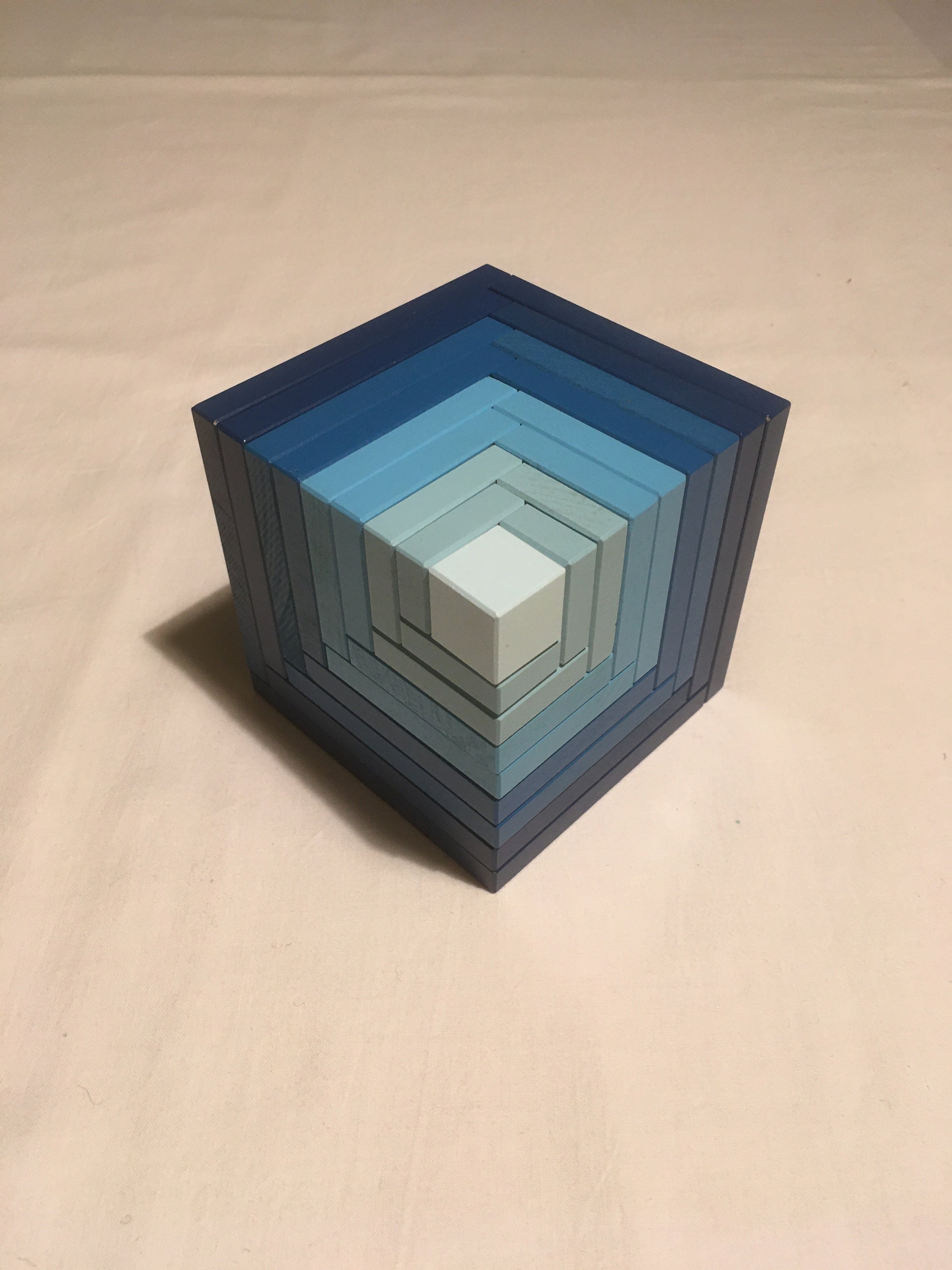 Vintage Naef Spielzeug Blue Cella Swiss Made Design Peer Clahsen