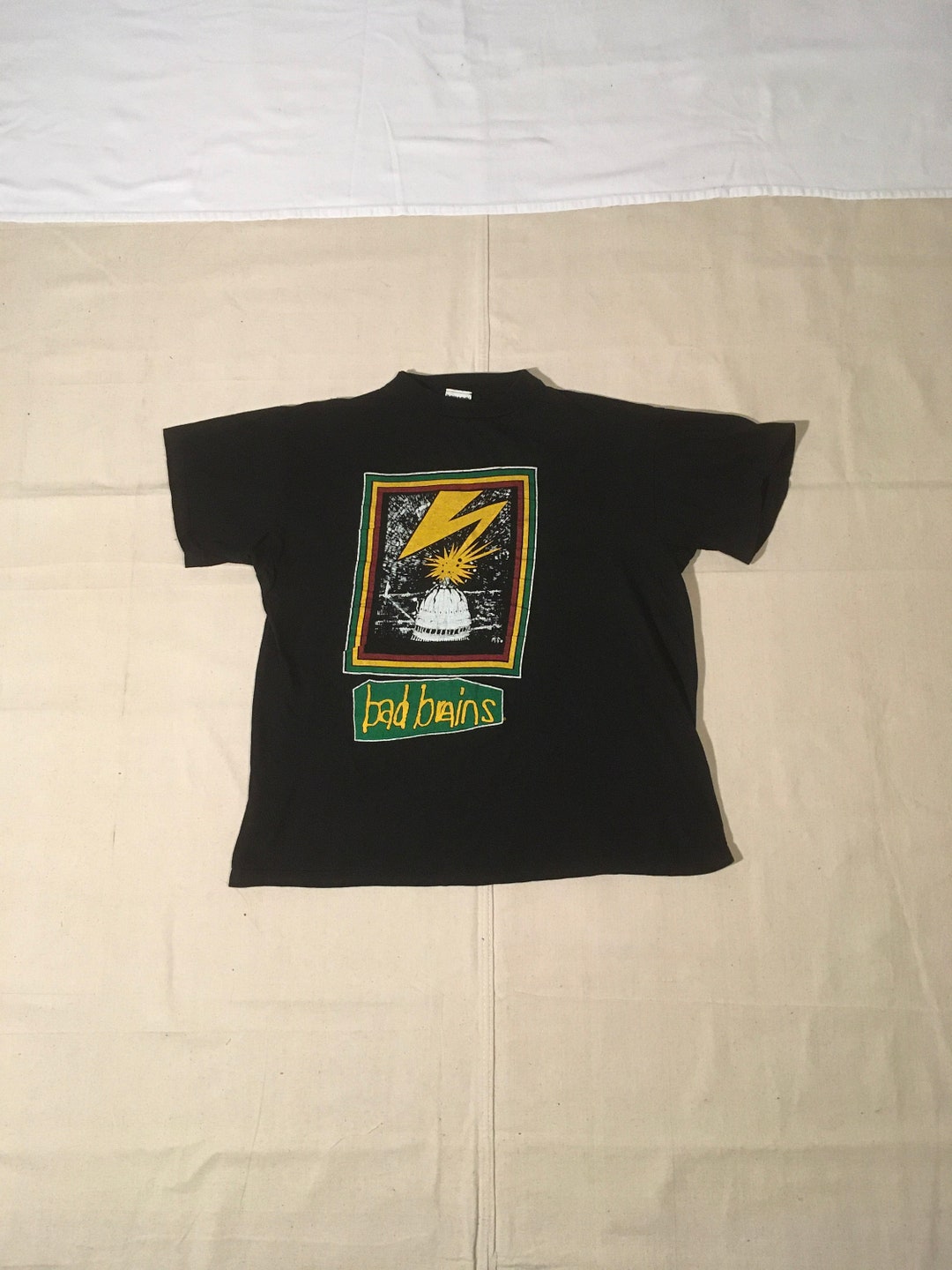 Vintage 80s Bad Brains Quickness 1989 Direct Merchandising Vintage 80s Bad Brains Quickness 1989 Direct Merchandising