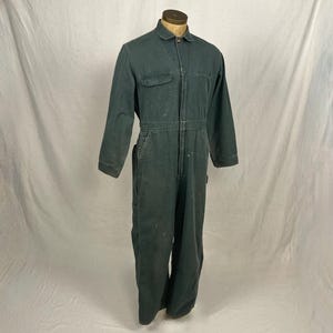 Vintage Coveralls, Size 42, 1950s Workwear, Painter's