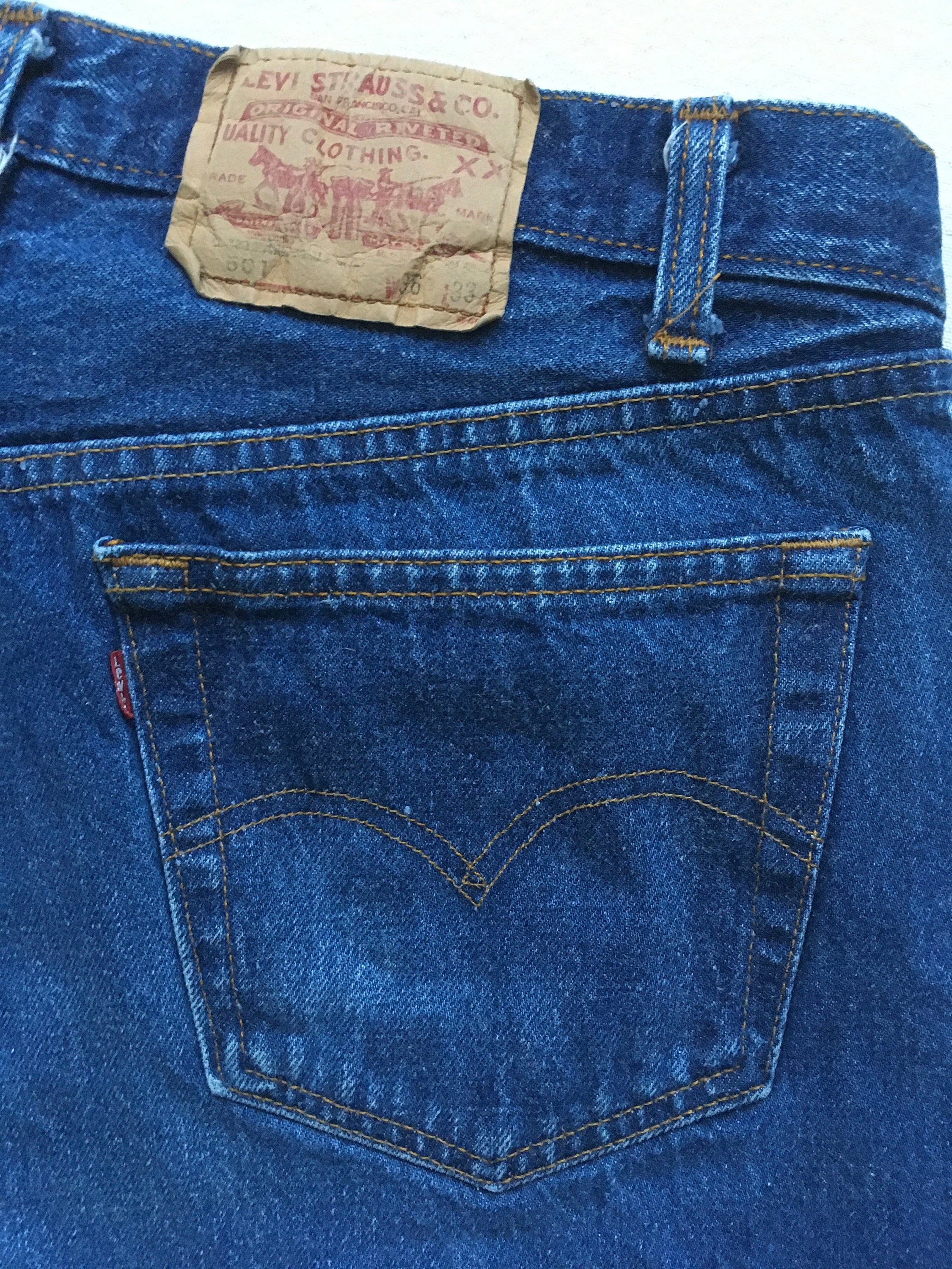 Vintage 80s Levis 501 Made in Usa Daisy Duke Cut off Jean | Etsy