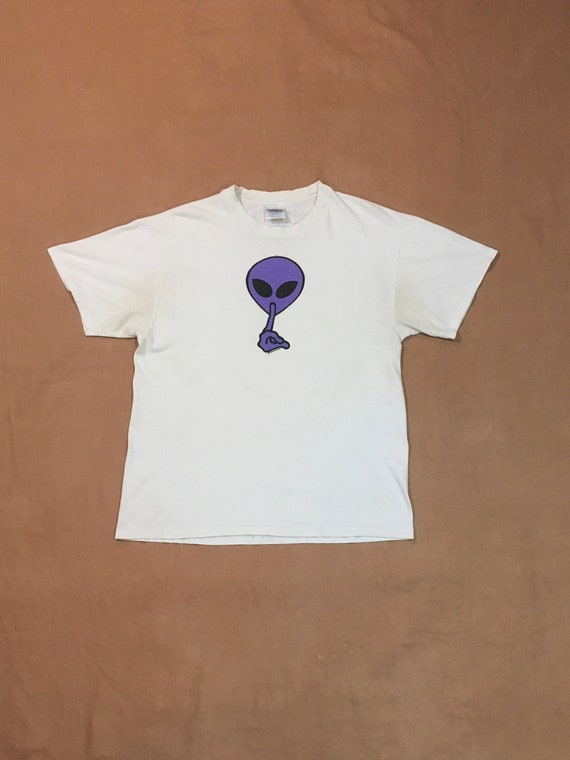 vintage 90s purple alien where? 95 alien where 199