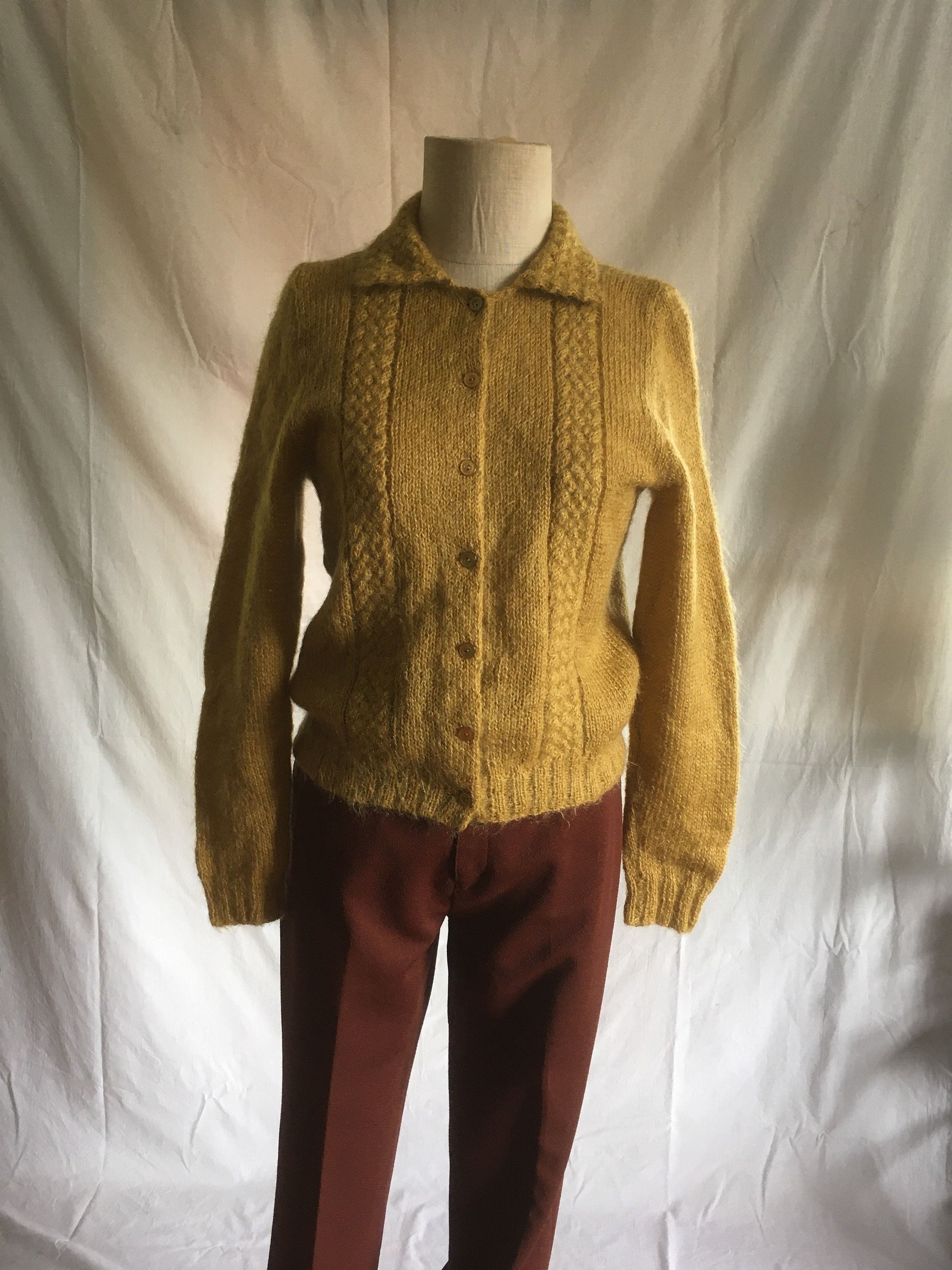 50s Mohair Cardigan - Etsy