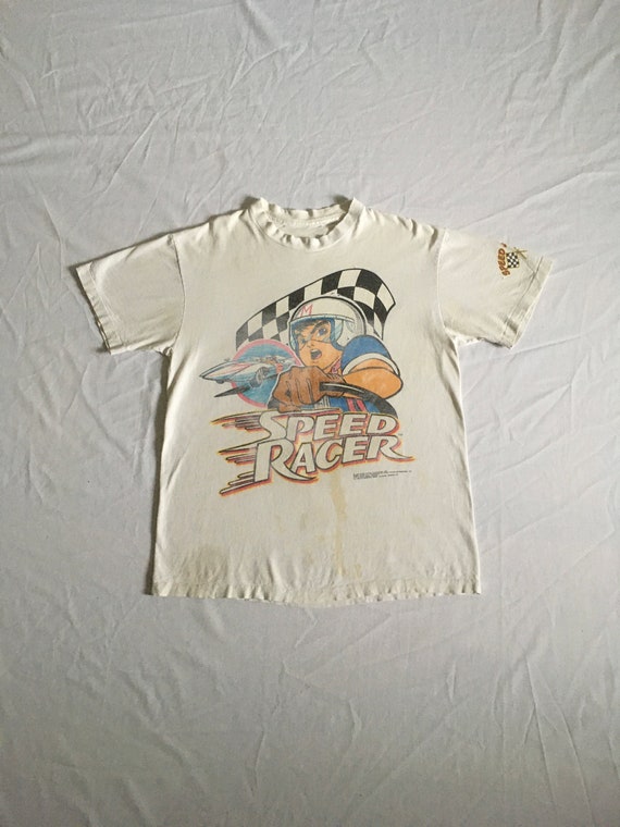 vintage 90s speed racer t shirt 1992 ss mach gogog