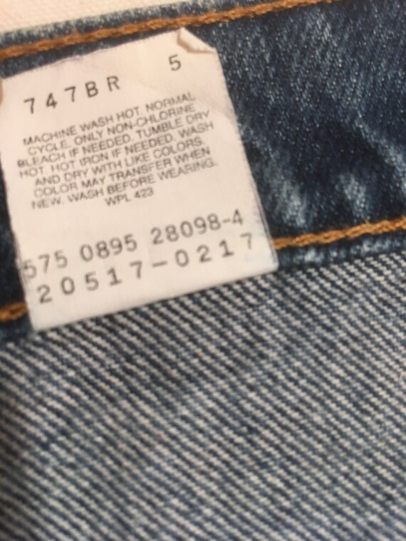 vintage levis 517 0217 blue jeans made in usa 30 … - image 6