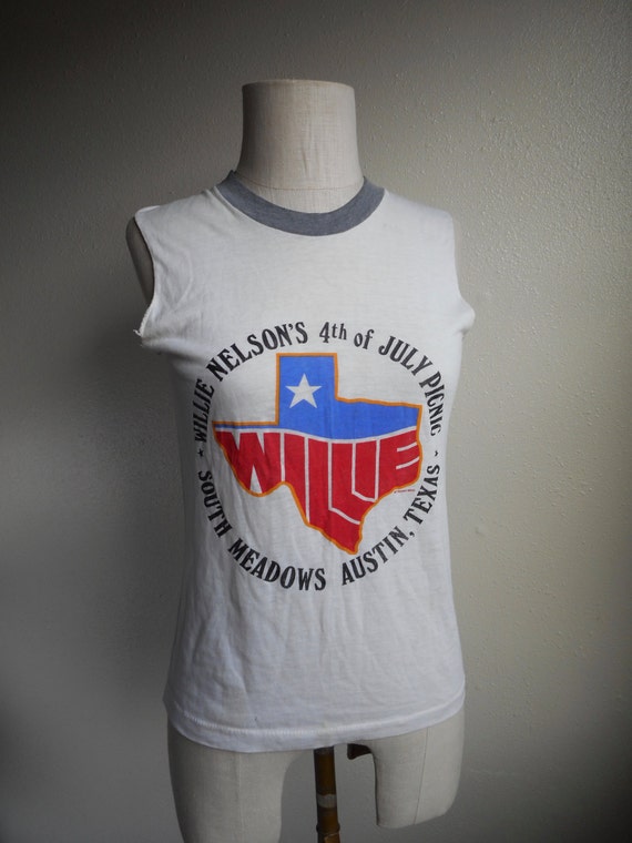 vintage 80s 1984 willie nelsons 4th of july picnic