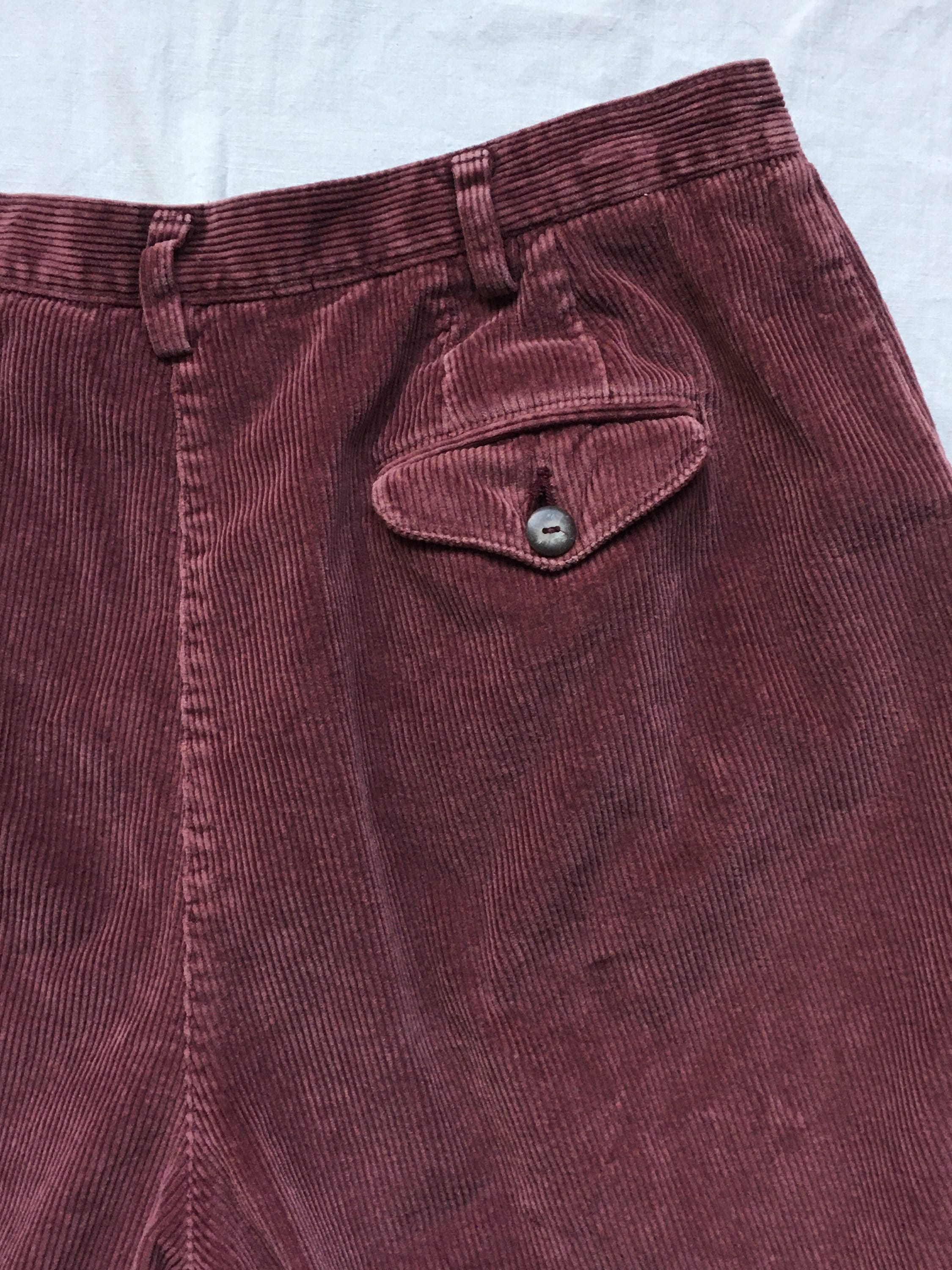 Vintage 90s Liz Claiborne Pleated Purple Corduroy Trousers - Etsy