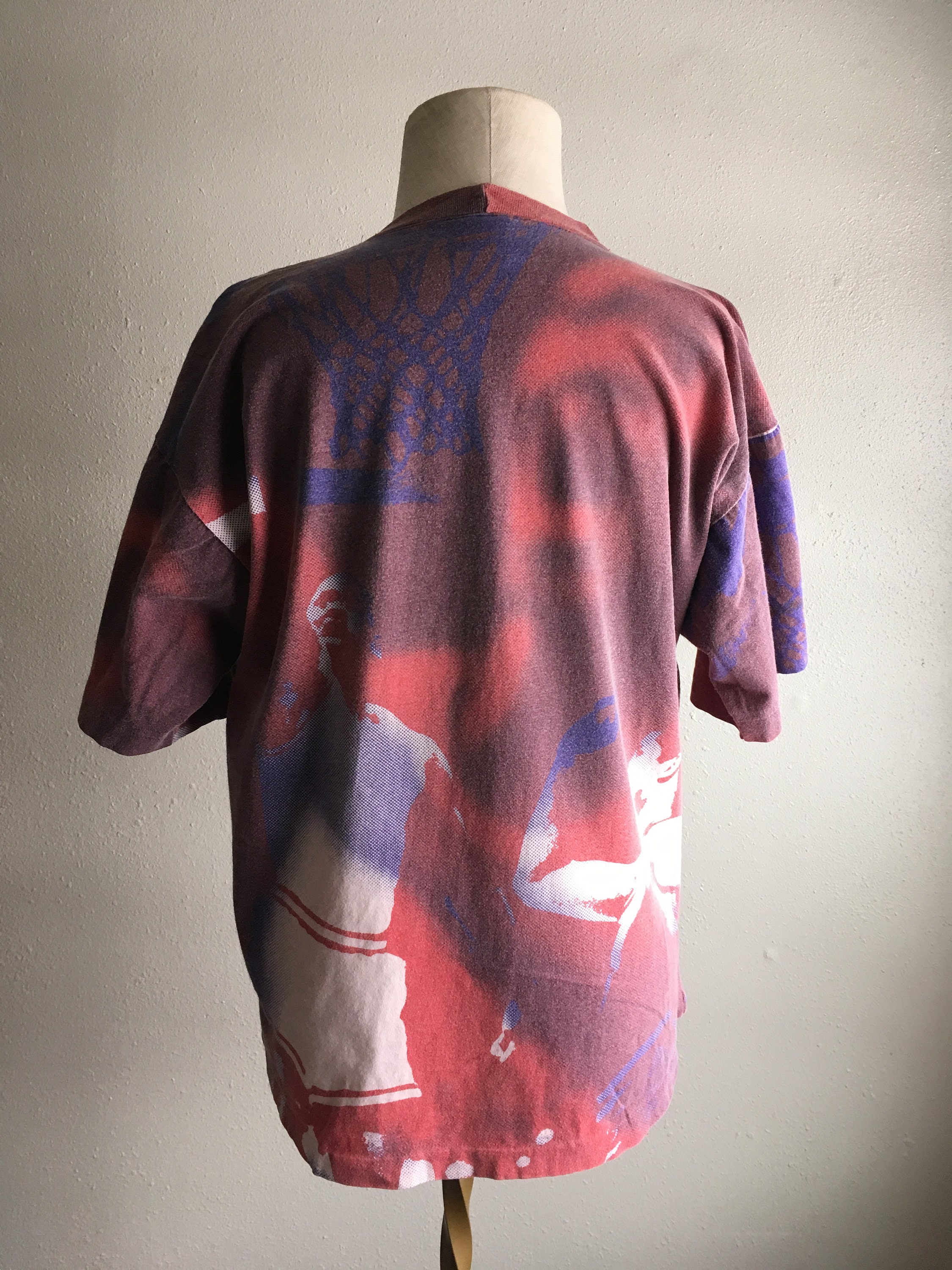 Vintage 90s Nike Gray Tag All Over Print Michael Jordan - Etsy