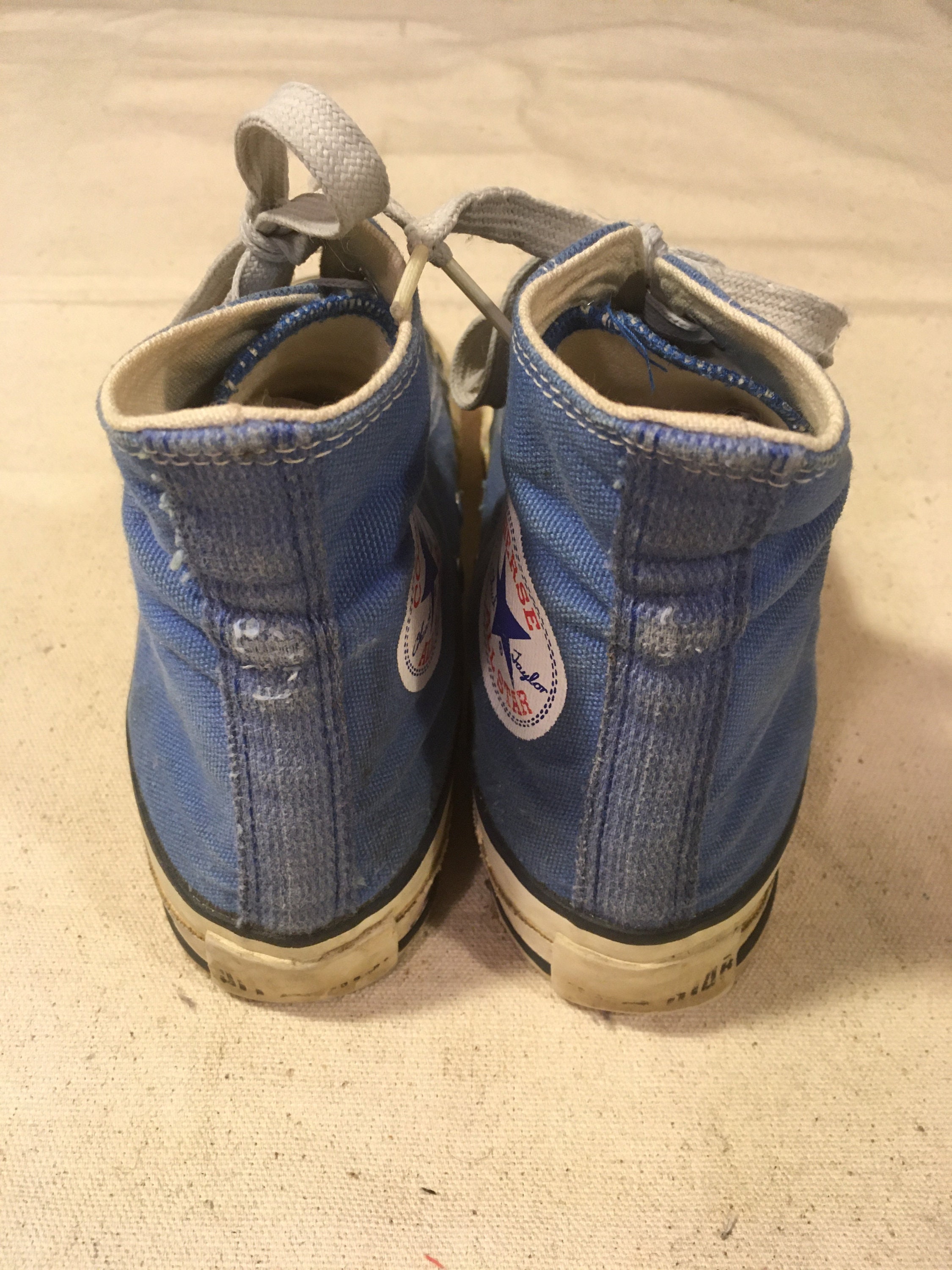 1980s 80s USA製コンバース　オールスター　サイズ12 ブルー CONVERSE ALL STAR コンバースオールスター 80'S USA製 銀箱 U