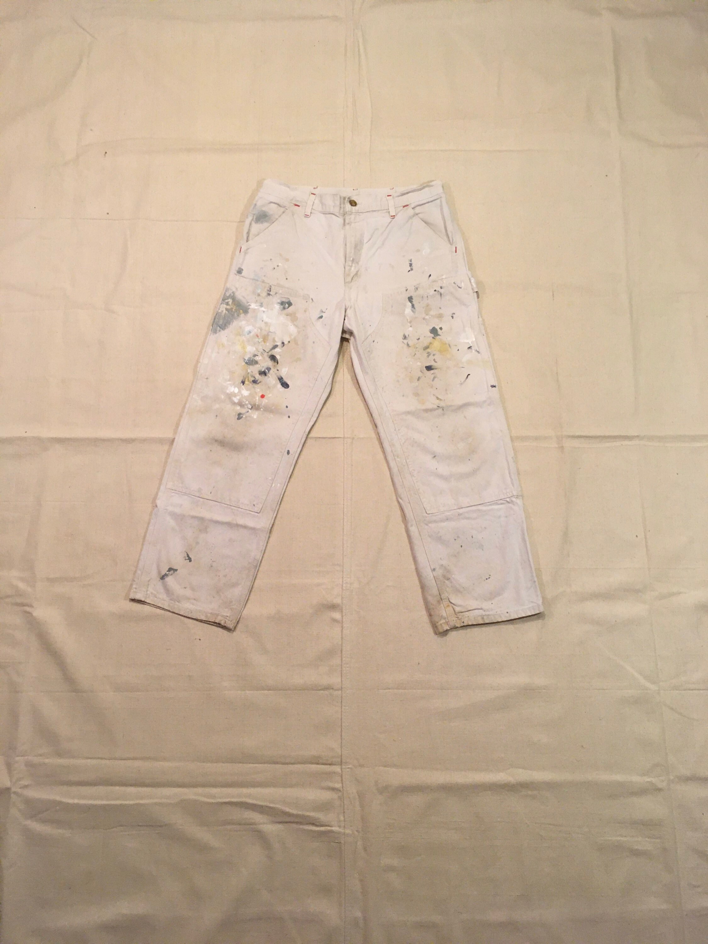 Vintage 80s Carhartt B04 Natural White 