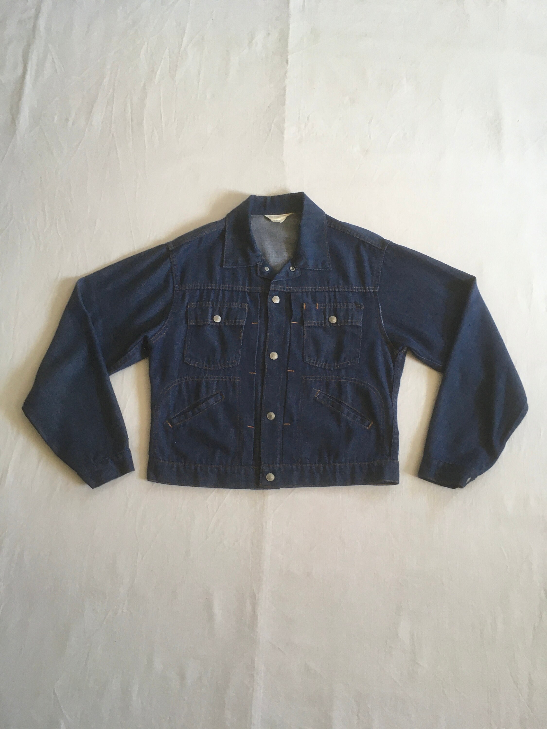 1960s Denim Jacket - Etsy 1960s Denim Jacket - Etsy