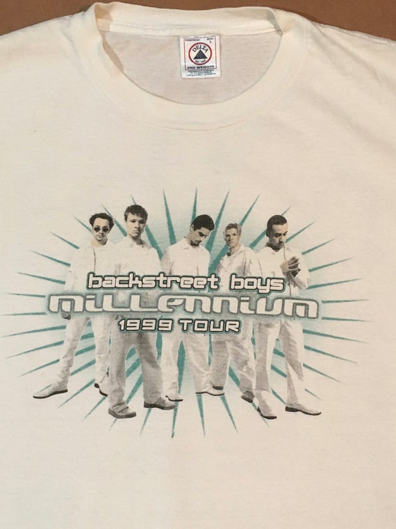 Vintage 90s Backstreet Boys 1999 millennium tour t shirt - Etsy 日本