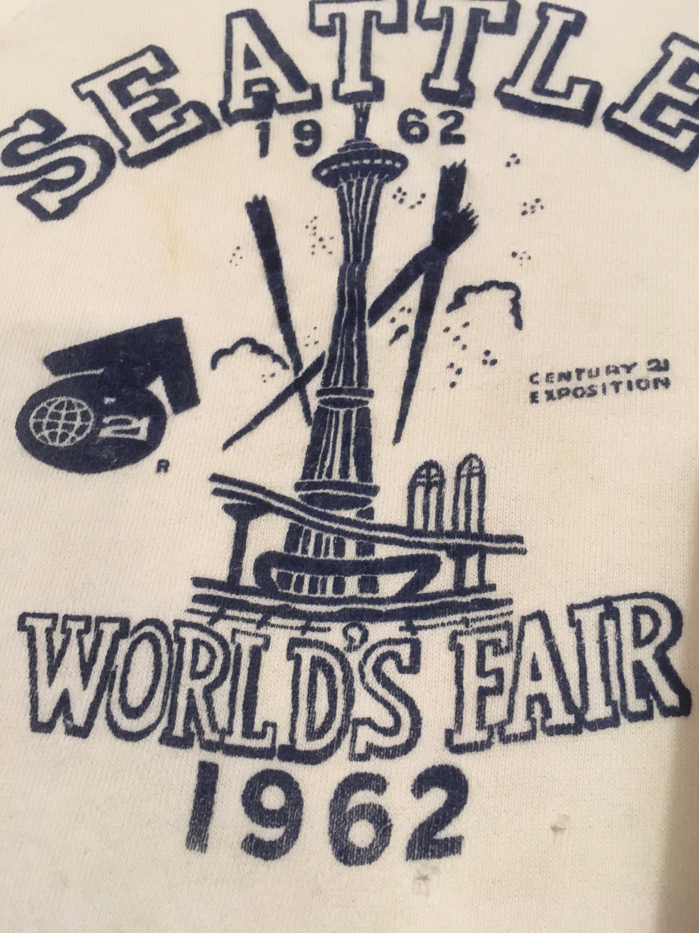 60s SEATTLE WORLD'S FAIR VINTAGESWEAT XL - メルカリ