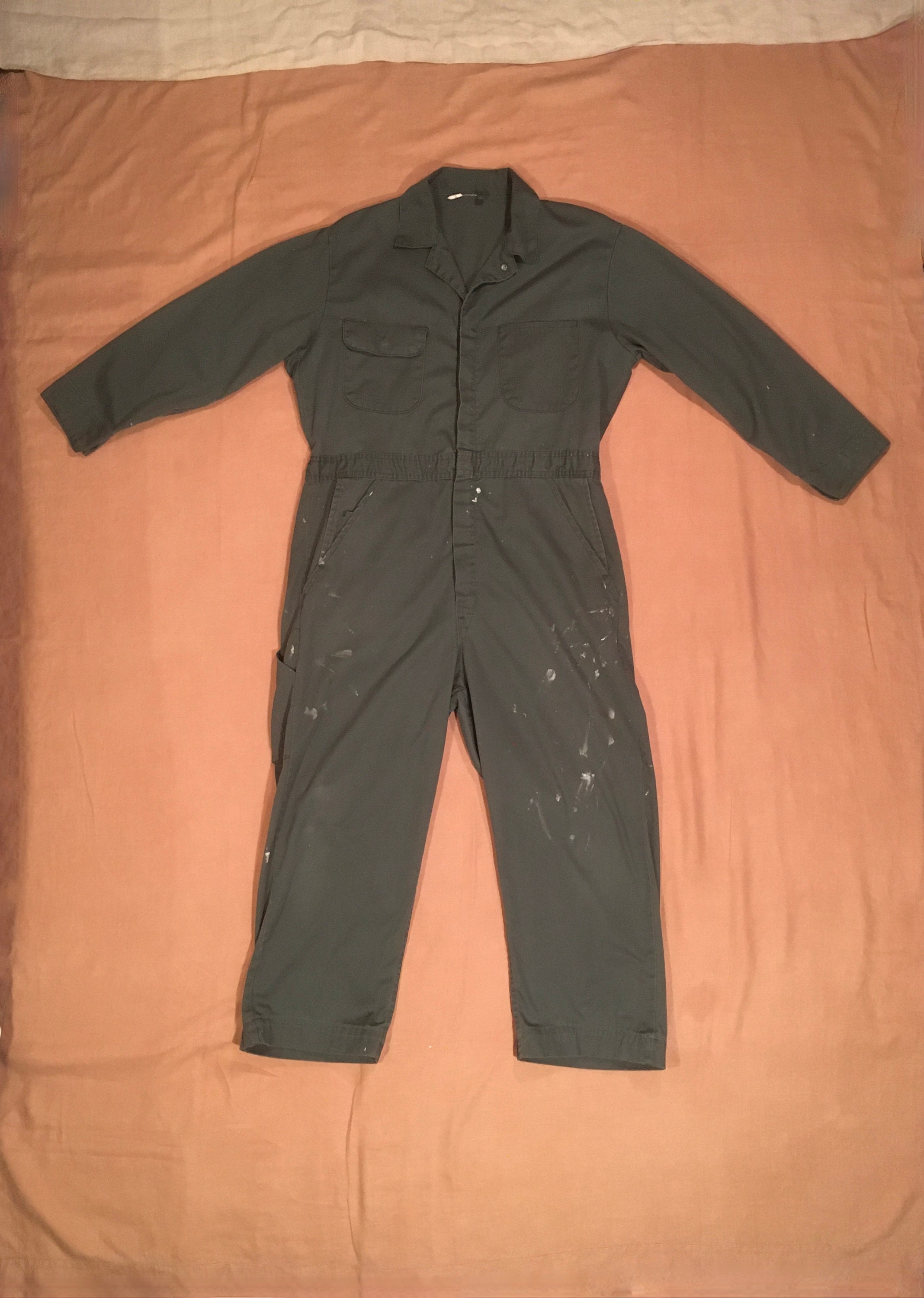 Vintage 50s Mechanics Coveralls Dark Green Boilersuit W38 - Etsy UK