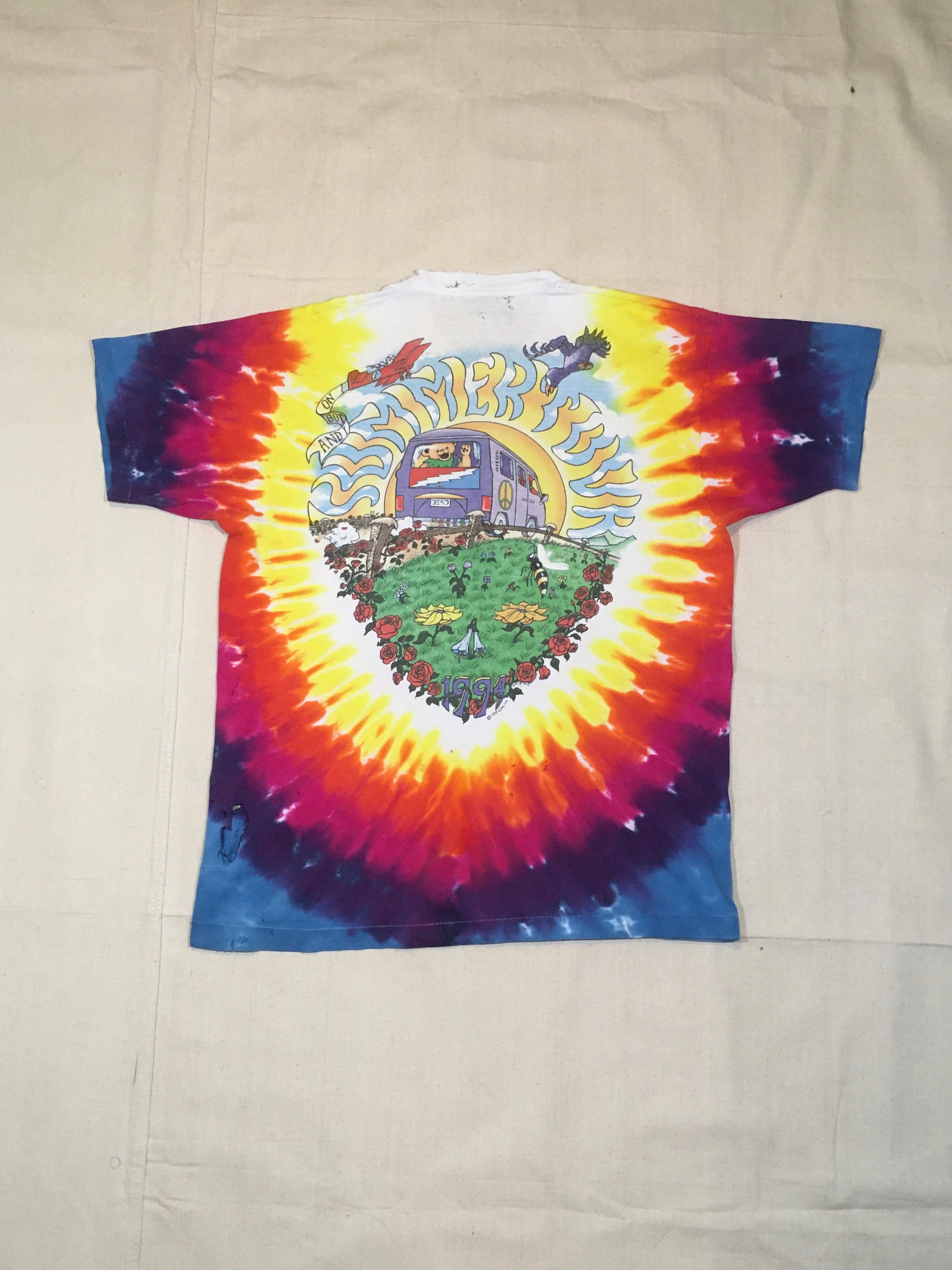 Vintage 90s 1994 Grateful Dead the bus came by and I got on - Etsy