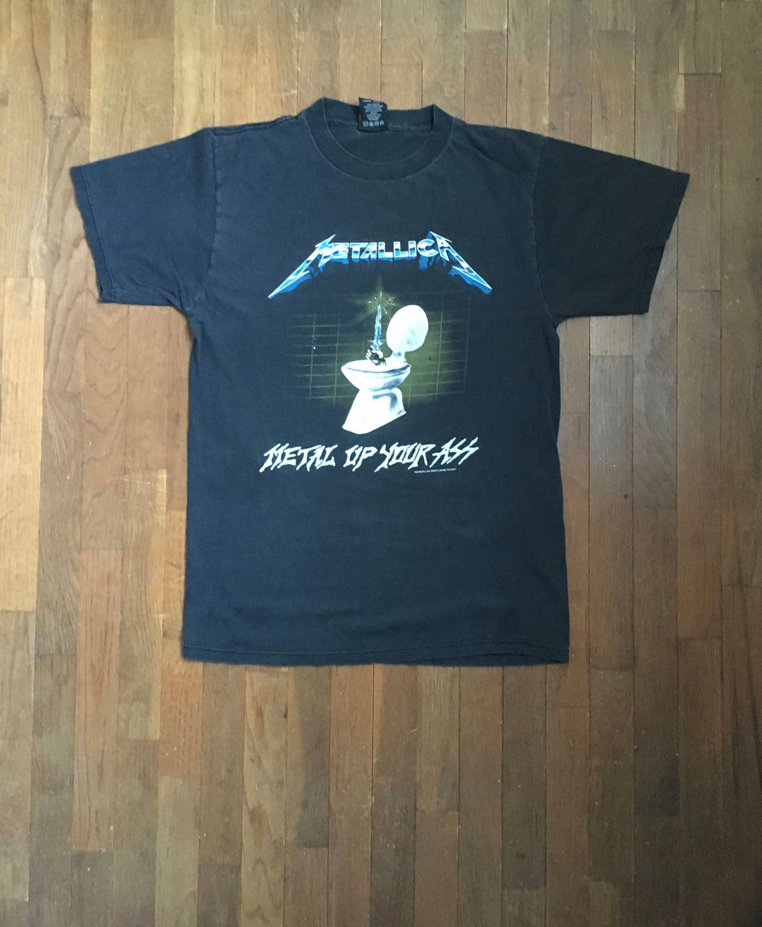 Vintage 90s 1994 Metallica Metal up Your Ass Thrash Non Tour - Etsy