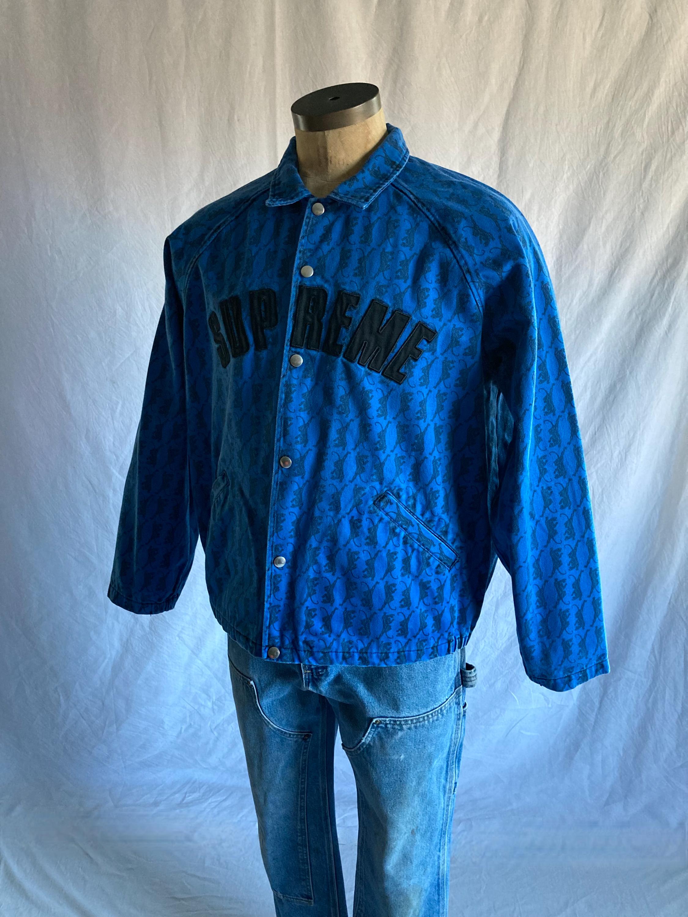 正規品　Supreme Snap Front Denim Jacket Supreme Supreme Snap Front Twill Jacket | Grailed