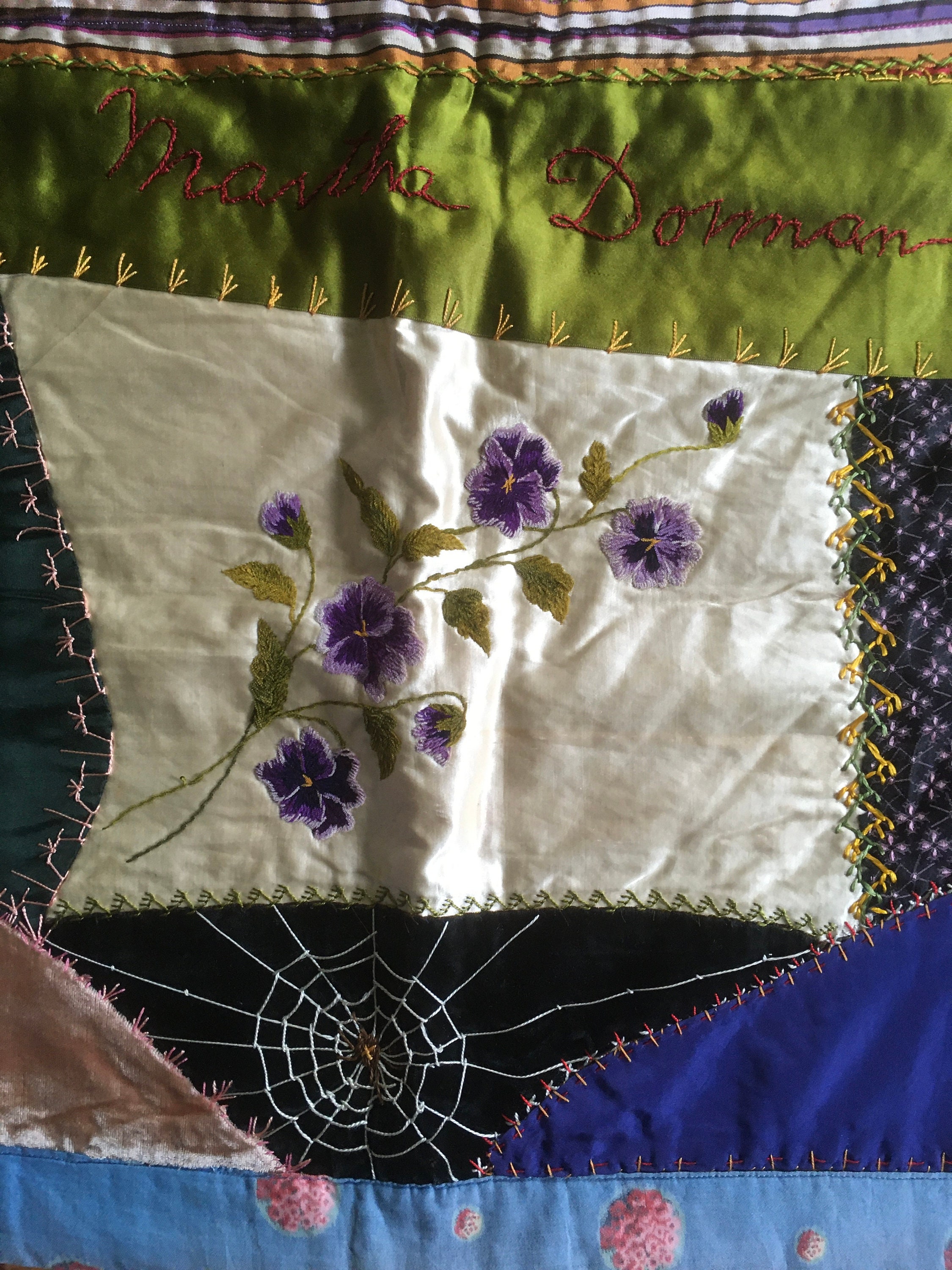 ヴィンテージアンティーク 1900年代初頭 1911年1月 クレイジーパッチ