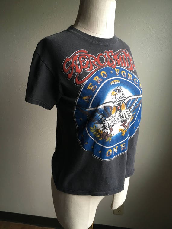 80s AERO SMITH エアロスミス ヴィンテージTシャツ バンドT