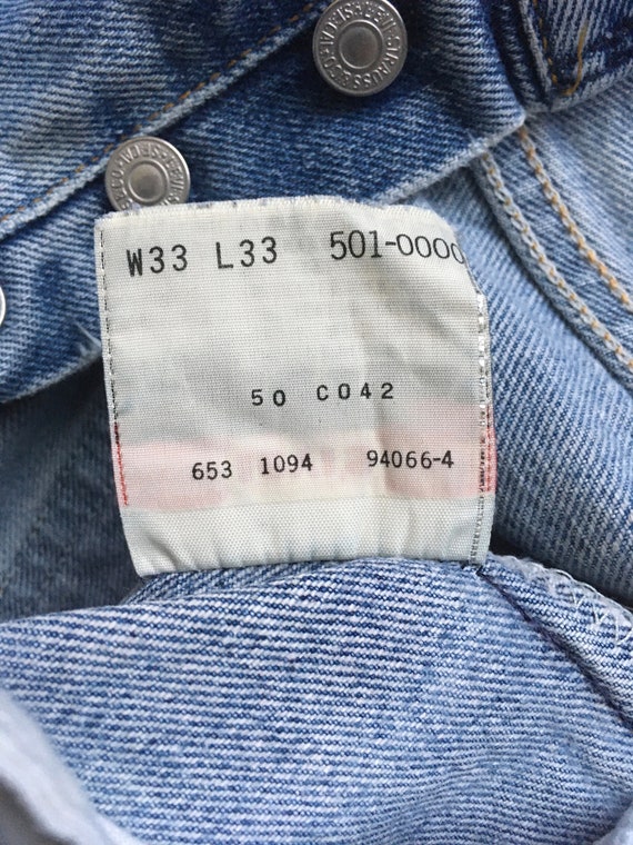 vintage levis 501 made in usa blue jeans 32 x 29 - image 6