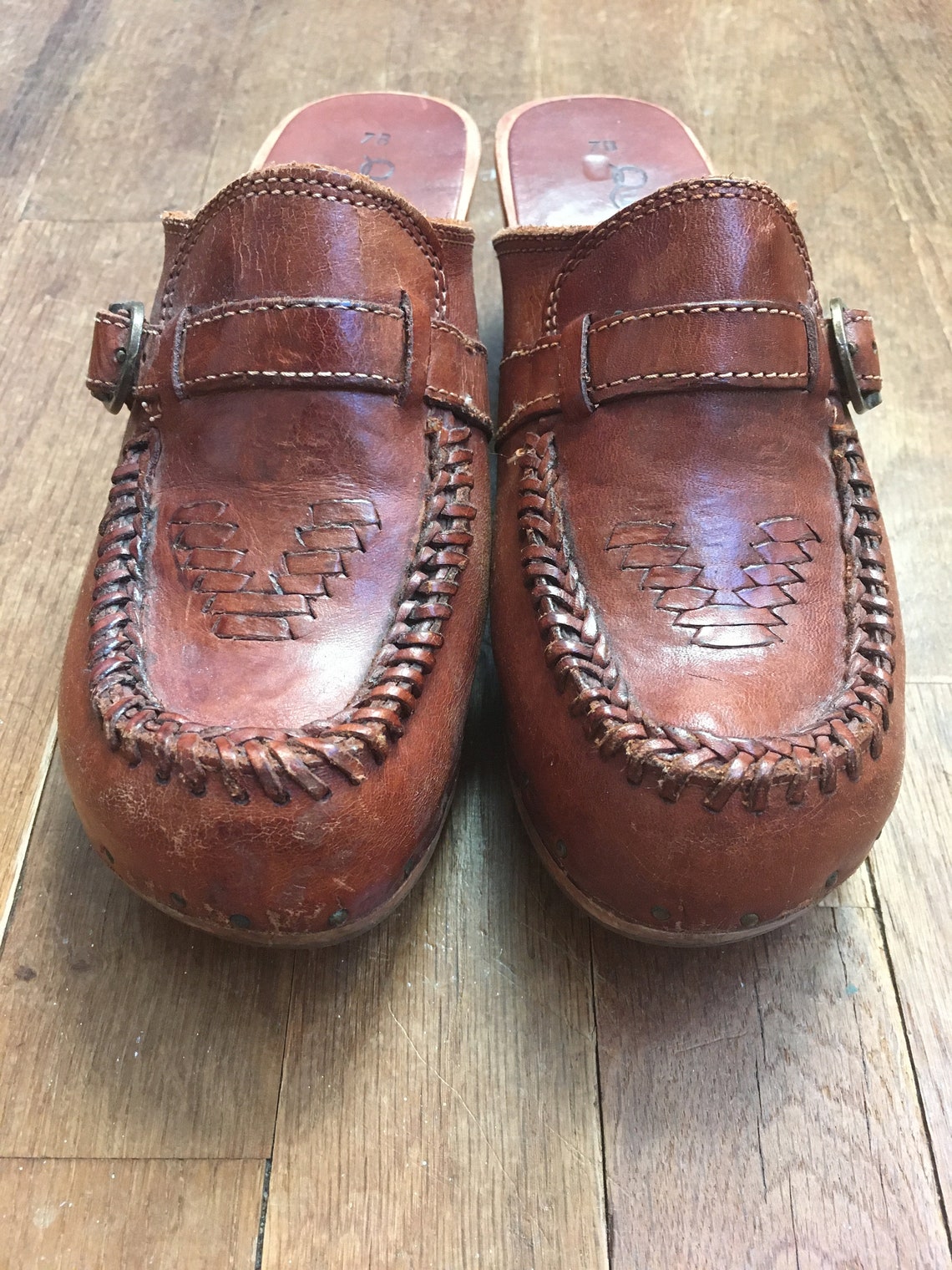 vintage clogs from the 70s